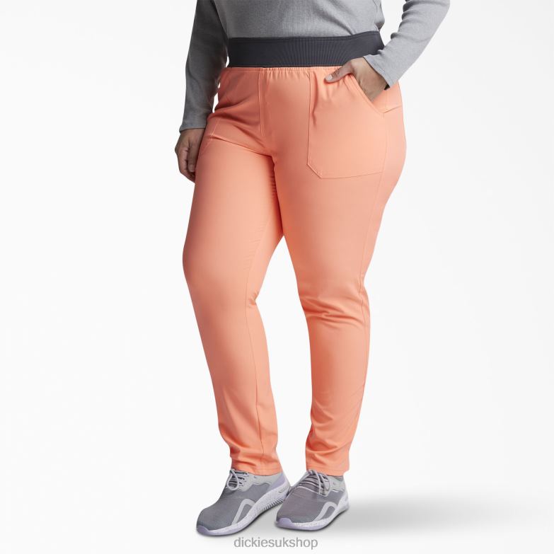 EDS Essentials Tapered Leg Scrub Pants Women Dickies New Dawn (DAW) 88T842514 Apparel