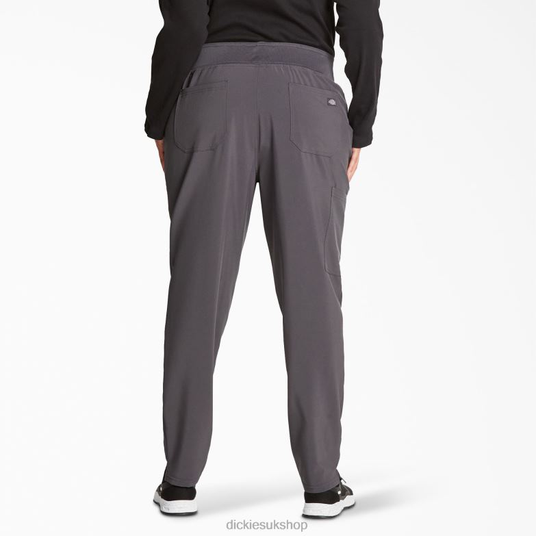 EDS Essentials Tapered Leg Scrub Pants Women Dickies Pewter Gray (PEW) 88T842516 Apparel
