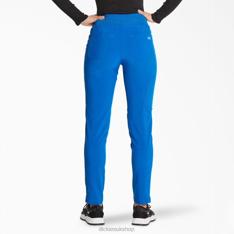 EDS Essentials Tapered Leg Scrub Pants Women Dickies Royal Blue (RB) 88T842517 Apparel