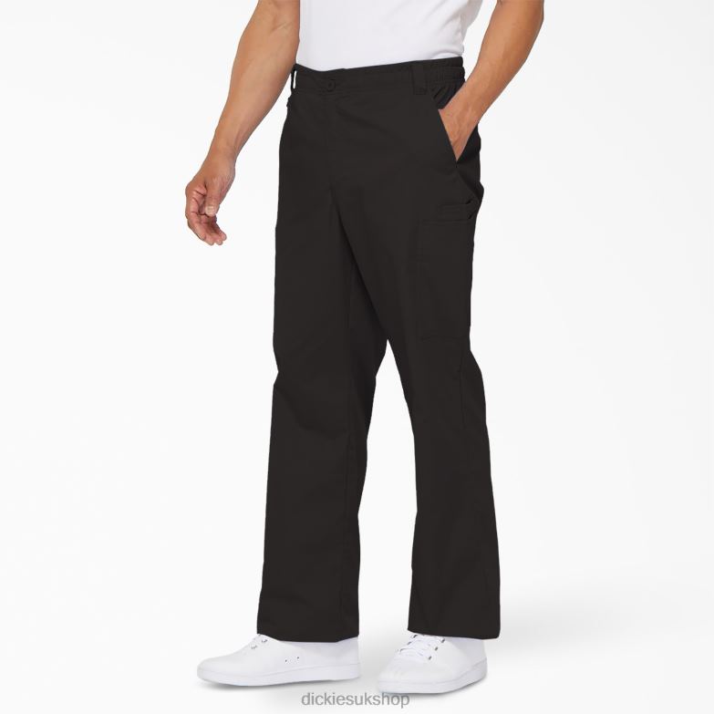 EDS Signature Cargo Scrub Pants Men Dickies Black (BLK) 88T841220 Apparel