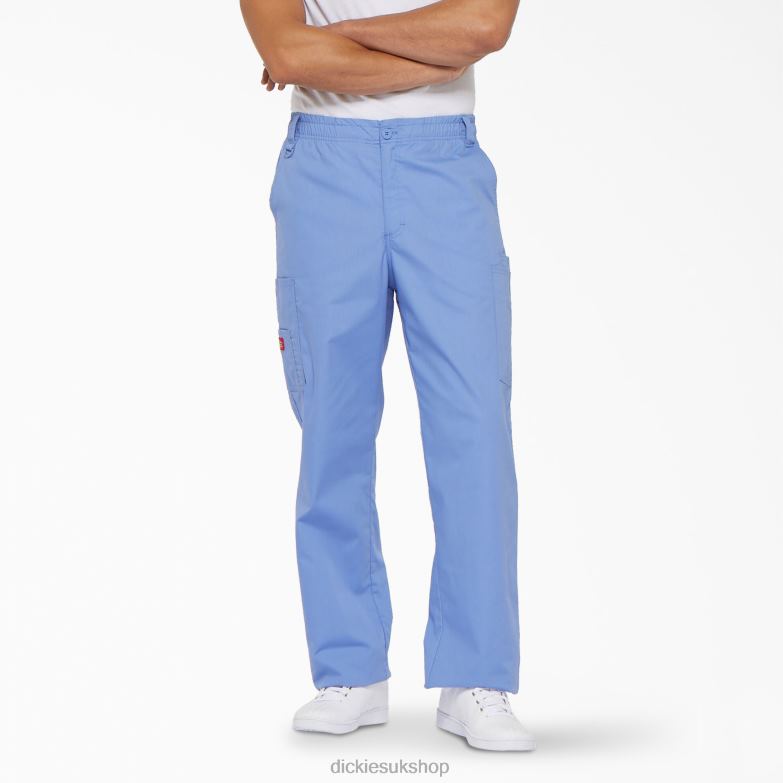 EDS Signature Cargo Scrub Pants Men Dickies Ceil Blue (CBL) 88T841221 Apparel