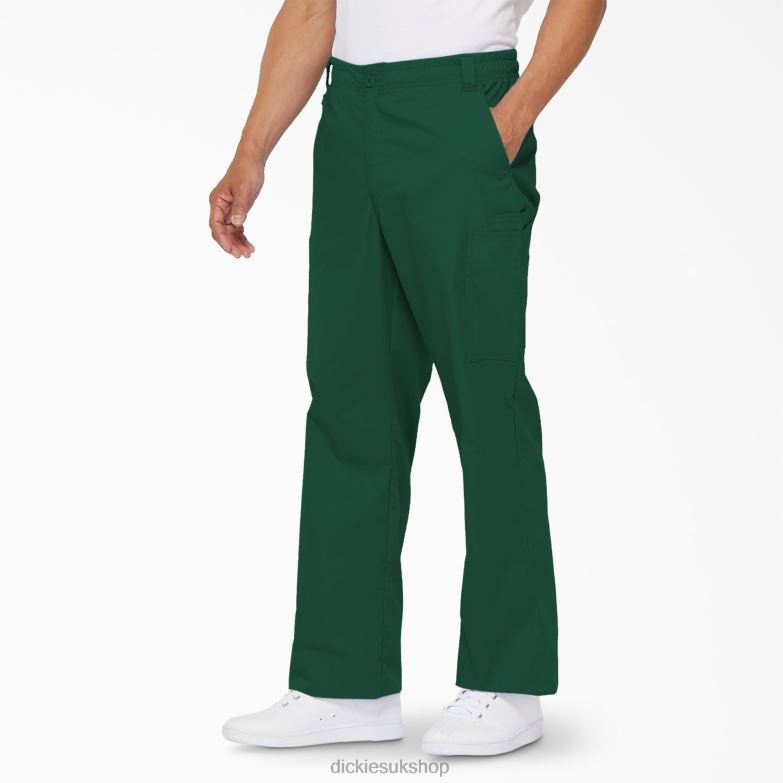 EDS Signature Cargo Scrub Pants Men Dickies Hunter Green (HTR) 88T841226 Apparel