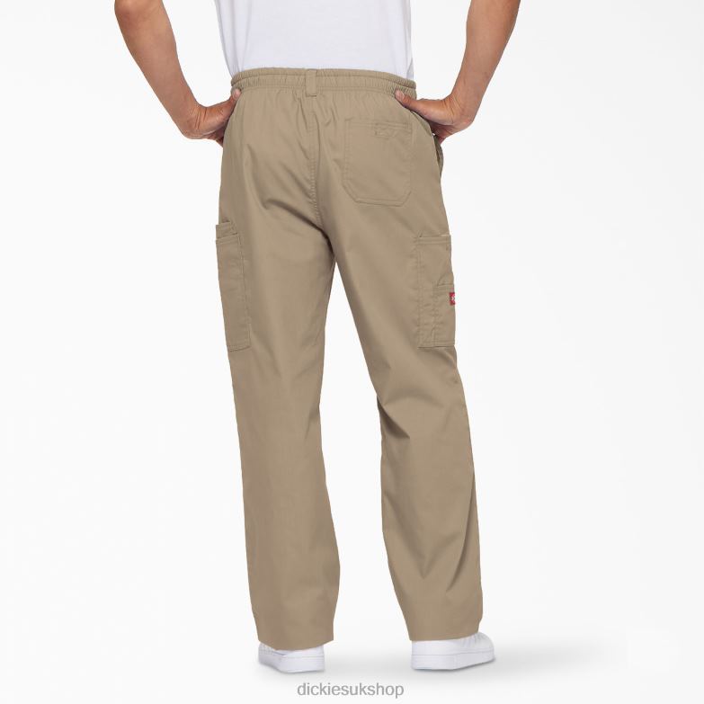 EDS Signature Cargo Scrub Pants Men Dickies Khaki (KHA) 88T841227 Apparel