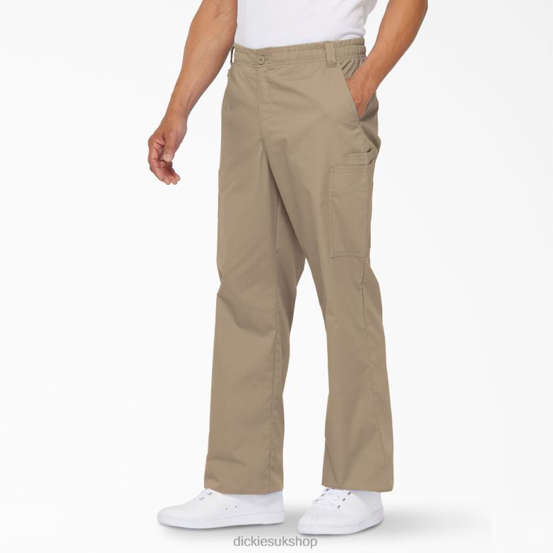 EDS Signature Cargo Scrub Pants Men Dickies Khaki (KHA) 88T841227 Apparel