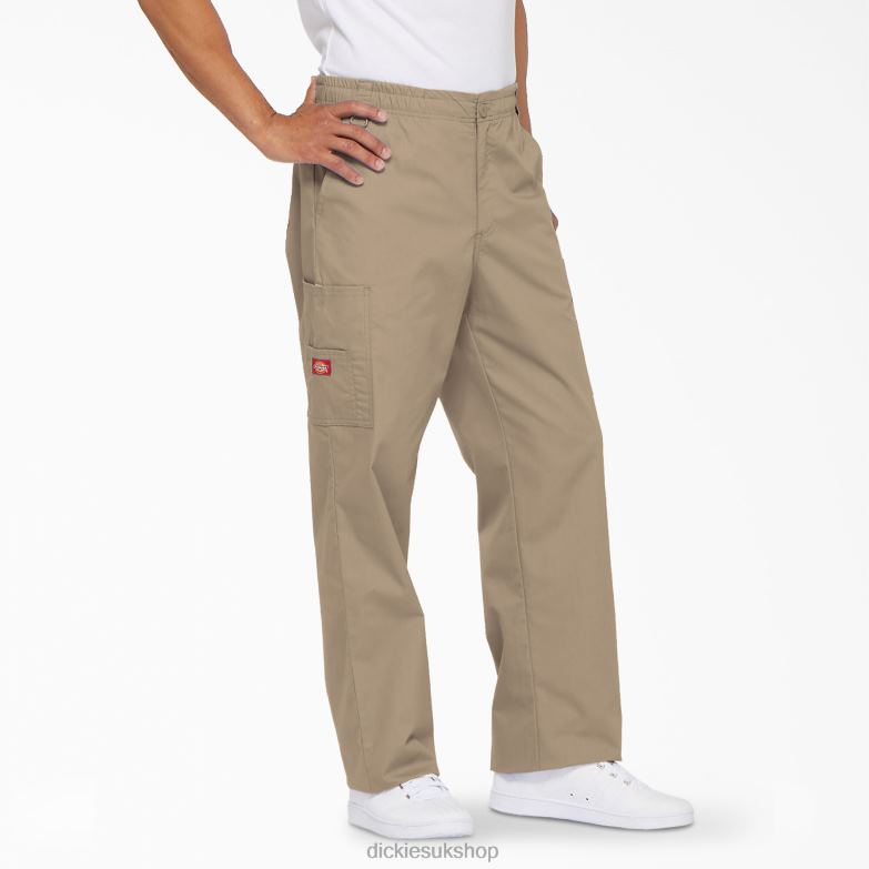 EDS Signature Cargo Scrub Pants Men Dickies Khaki (KHA) 88T841227 Apparel