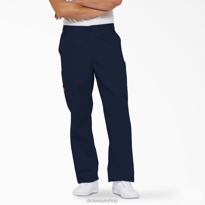 EDS Signature Cargo Scrub Pants Men Dickies Navy Blue (NVY) 88T841228 Apparel