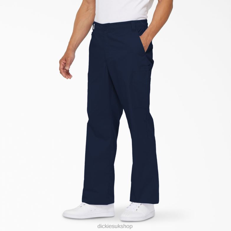 EDS Signature Cargo Scrub Pants Men Dickies Navy Blue (NVY) 88T841228 Apparel