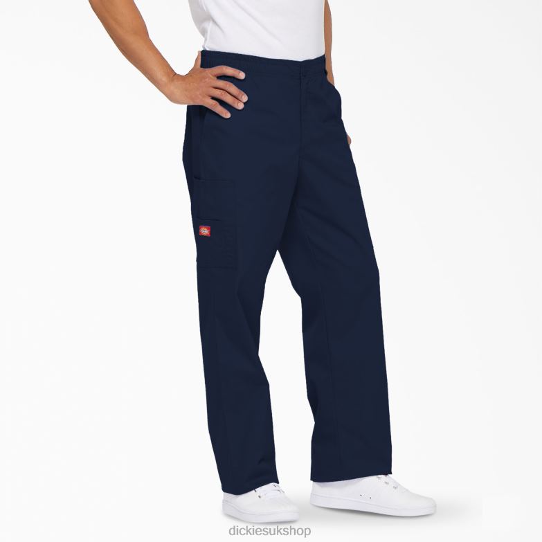 EDS Signature Cargo Scrub Pants Men Dickies Navy Blue (NVY) 88T841228 Apparel
