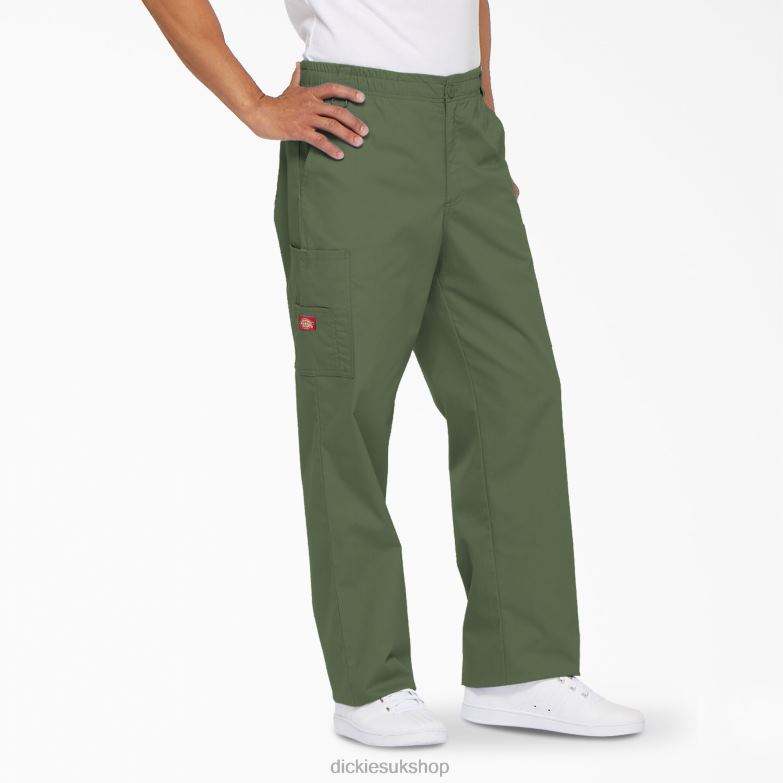EDS Signature Cargo Scrub Pants Men Dickies Olive Green (OLI) 88T841229 Apparel