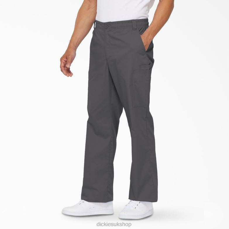 EDS Signature Cargo Scrub Pants Men Dickies Pewter Gray (PEW) 88T841230 Apparel