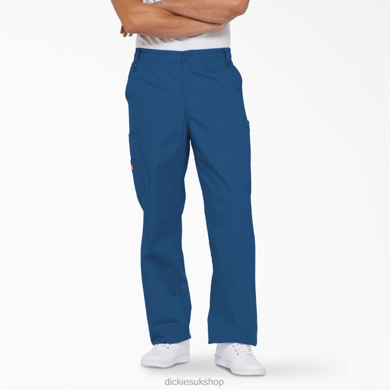 EDS Signature Cargo Scrub Pants Men Dickies Royal Blue (RB) 88T841231 Apparel