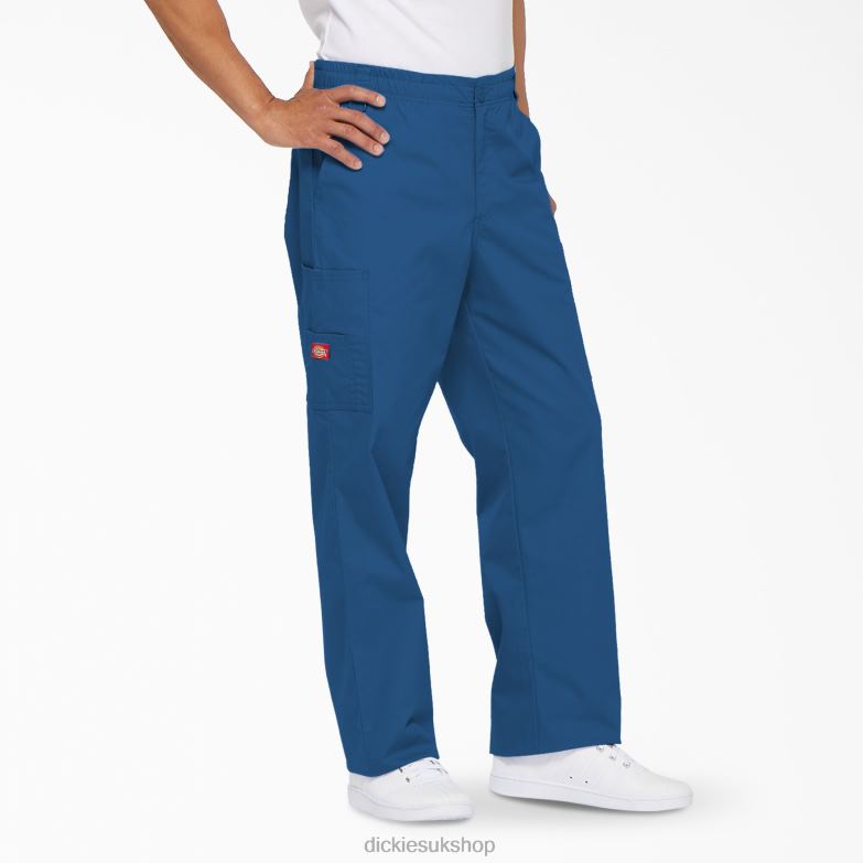 EDS Signature Cargo Scrub Pants Men Dickies Royal Blue (RB) 88T841231 Apparel