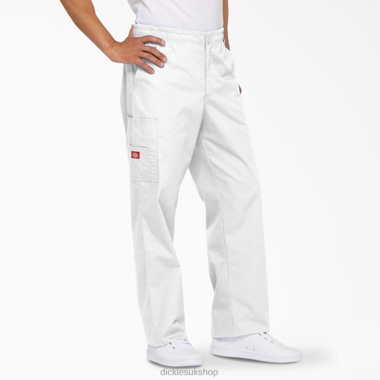 EDS Signature Cargo Scrub Pants Men Dickies White (DWH) 88T841223 Apparel