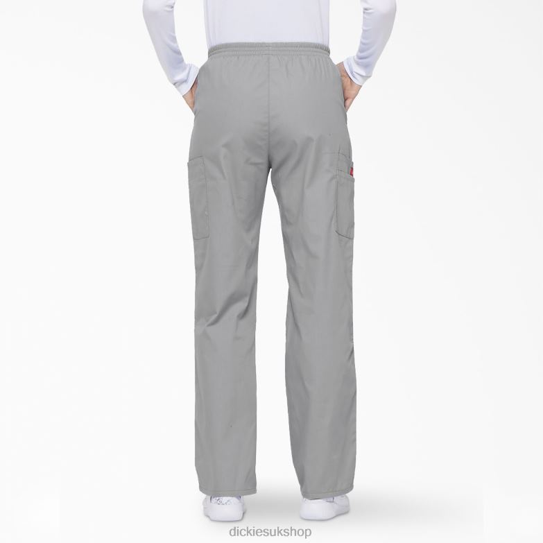 EDS Signature Tapered Leg Cargo Scrub Pants Women Dickies Gray (GY) 88T842392 Apparel