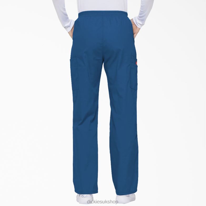 EDS Signature Tapered Leg Cargo Scrub Pants Women Dickies Royal Blue (RB) 88T842399 Apparel