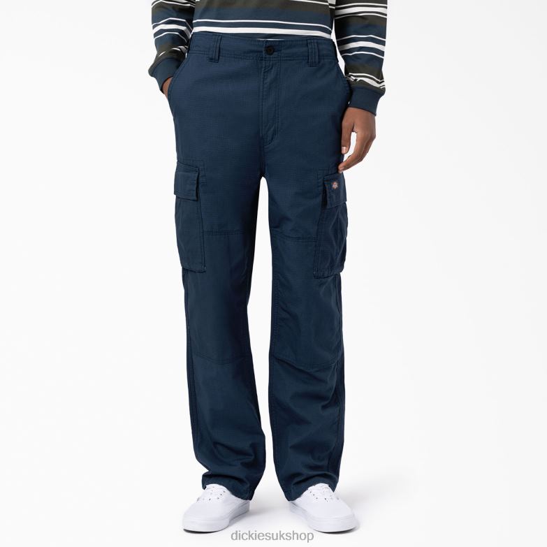Eagle Bend Relaxed Fit Double Knee Cargo Pants Men Dickies Airforce Blue (AF) 88T84204 Apparel