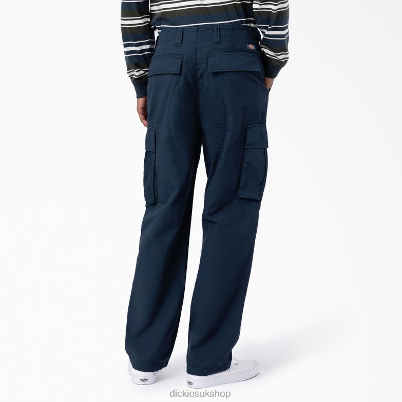 Eagle Bend Relaxed Fit Double Knee Cargo Pants Men Dickies Airforce Blue (AF) 88T84204 Apparel