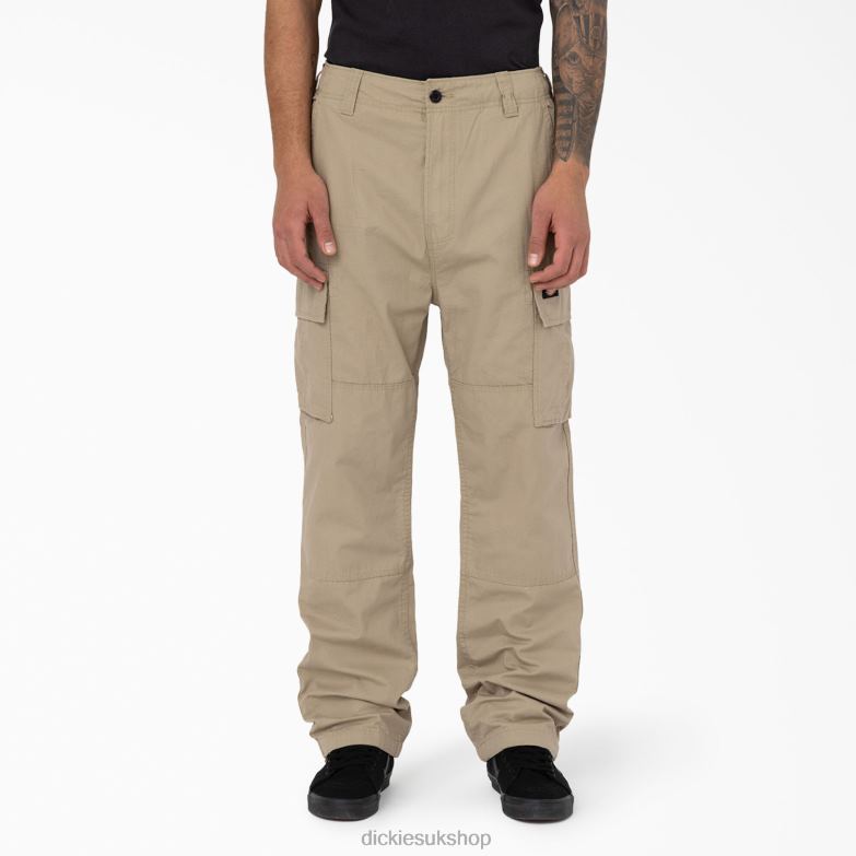 Eagle Bend Relaxed Fit Double Knee Cargo Pants Men Dickies Desert Sand (DS) 88T84206 Apparel