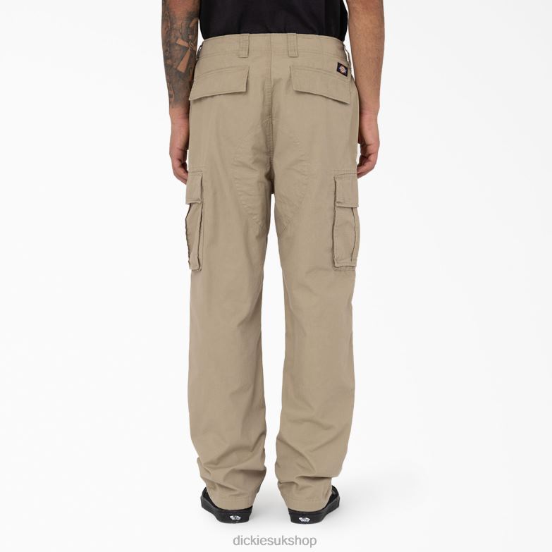 Eagle Bend Relaxed Fit Double Knee Cargo Pants Men Dickies Desert Sand (DS) 88T84206 Apparel