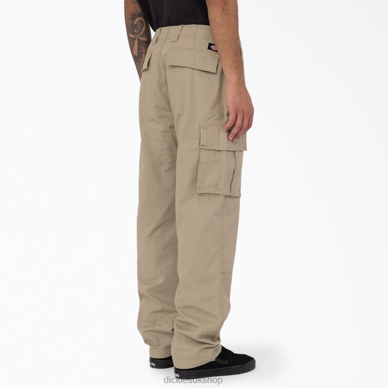 Eagle Bend Relaxed Fit Double Knee Cargo Pants Men Dickies Desert Sand (DS) 88T84206 Apparel
