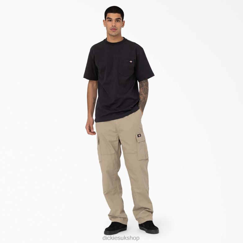 Eagle Bend Relaxed Fit Double Knee Cargo Pants Men Dickies Desert Sand (DS) 88T84206 Apparel