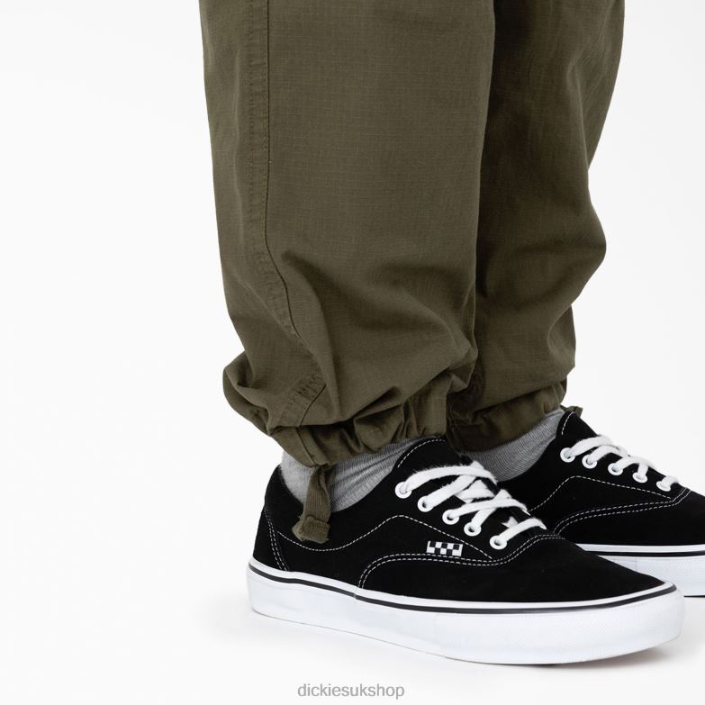 Eagle Bend Relaxed Fit Double Knee Cargo Pants Men Dickies Military Green (ML) 88T84207 Apparel
