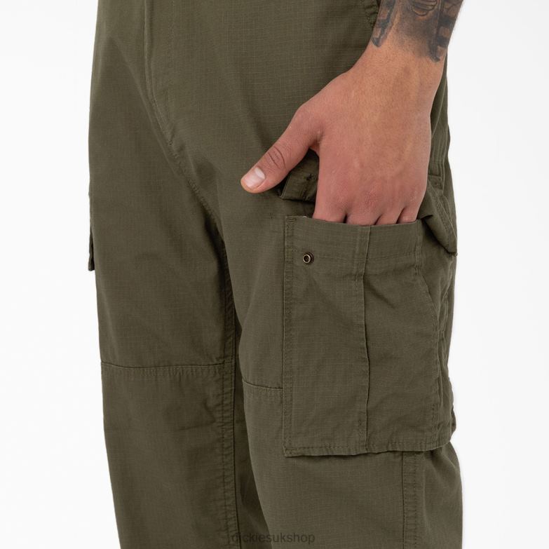 Eagle Bend Relaxed Fit Double Knee Cargo Pants Men Dickies Military Green (ML) 88T84207 Apparel