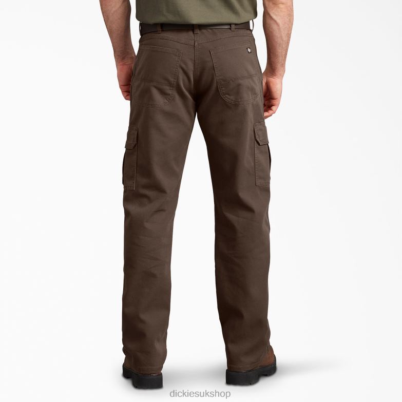 Regular Fit Duck Cargo Pants Men Dickies Stonewashed Timber Brown (STB) 88T84179 Apparel