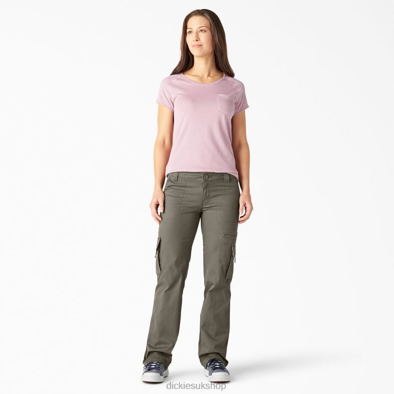 Relaxed Fit Straight Leg Cargo Pants Women Dickies Regular 88T841733 Apparel