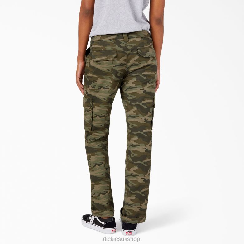 Relaxed Fit Stretch Cargo Pants Women Dickies Regular 88T841744 Apparel