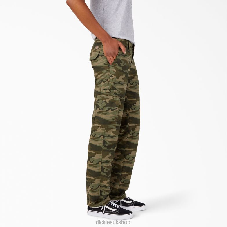 Relaxed Fit Stretch Cargo Pants Women Dickies Regular 88T841744 Apparel