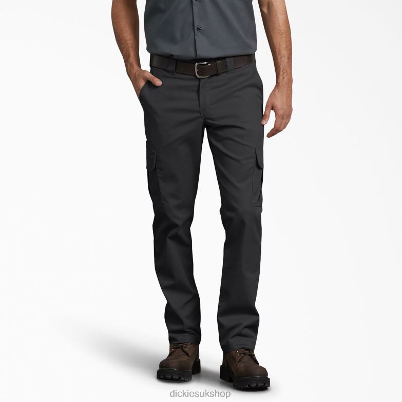 Slim Fit Cargo Pants Men Dickies Black (BK) 88T8473 Apparel