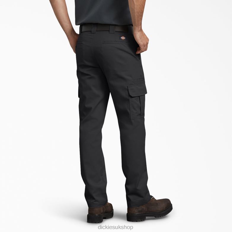 Slim Fit Cargo Pants Men Dickies Black (BK) 88T8473 Apparel