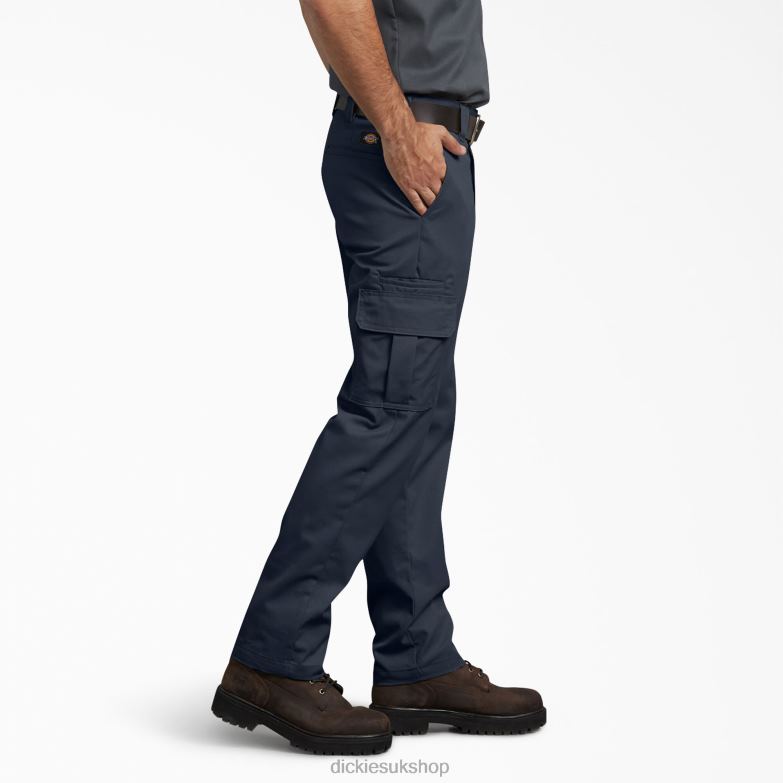 Slim Fit Cargo Pants Men Dickies Dark Navy (DN) 88T8474 Apparel
