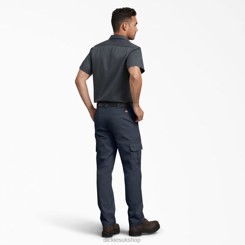 Slim Fit Cargo Pants Men Dickies Dark Navy (DN) 88T8474 Apparel
