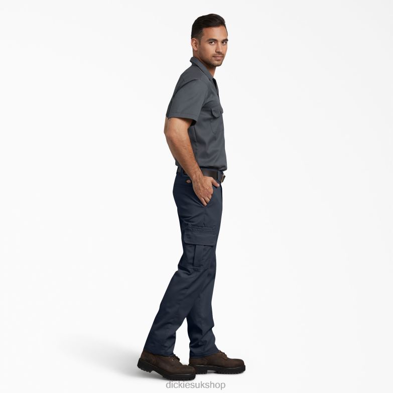 Slim Fit Cargo Pants Men Dickies Dark Navy (DN) 88T8474 Apparel