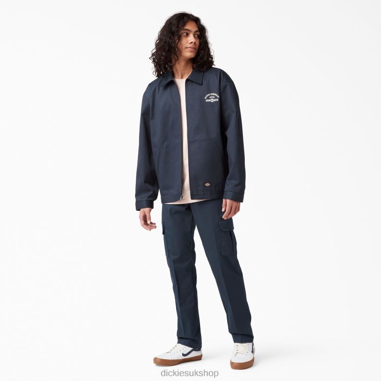 Slim Fit Cargo Pants Men Dickies Dark Navy (DN) 88T8474 Apparel