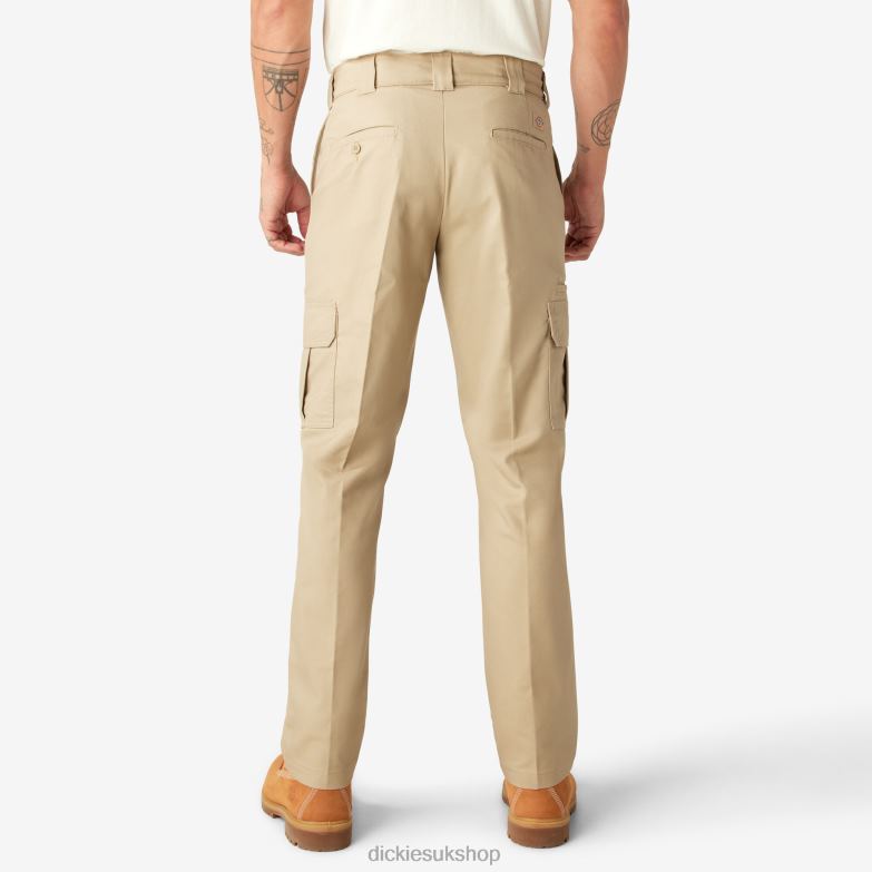Slim Fit Cargo Pants Men Dickies Desert Sand (DS) 88T8475 Apparel