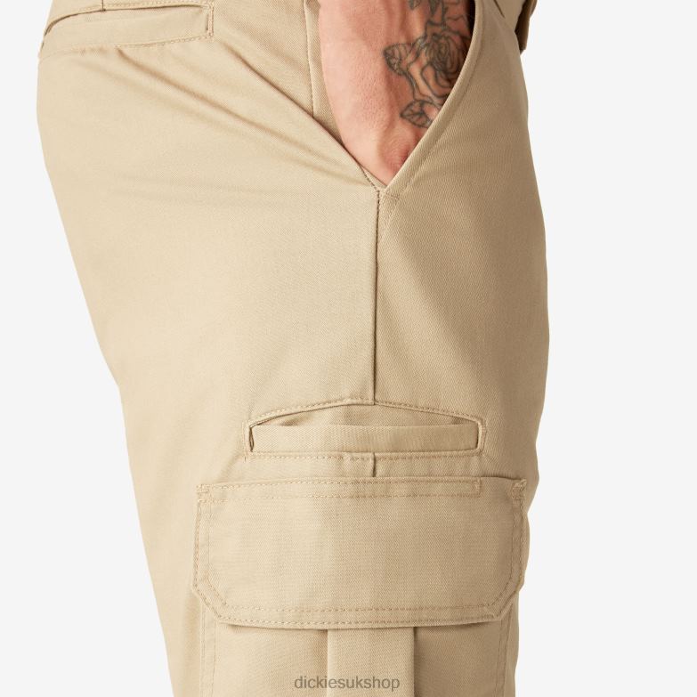 Slim Fit Cargo Pants Men Dickies Desert Sand (DS) 88T8475 Apparel