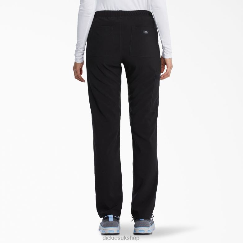 Unisex EDS Essentials Natural Rise Tapered Leg Scrub Pants Men Dickies Black (BLK) 88T841415 Apparel