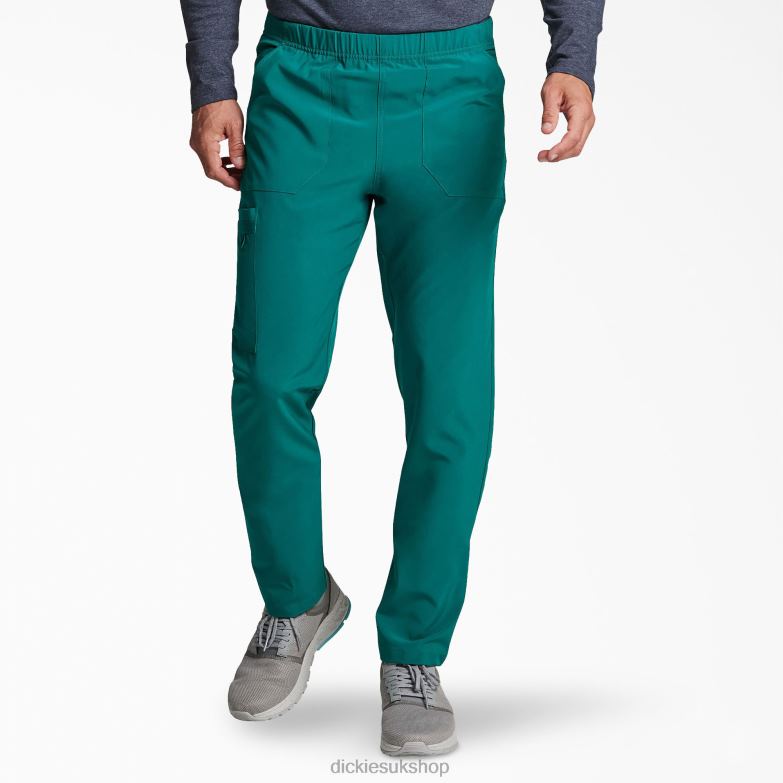 Unisex EDS Essentials Natural Rise Tapered Leg Scrub Pants Men Dickies Hunter Green (HTR) 88T841418 Apparel