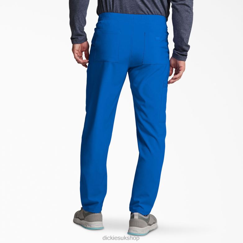 Unisex EDS Essentials Natural Rise Tapered Leg Scrub Pants Men Dickies Royal Blue (RB) 88T841421 Apparel