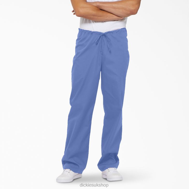 Unisex EDS Signature Scrub Pants Men Dickies Ceil Blue (CBL) 88T841306 Apparel