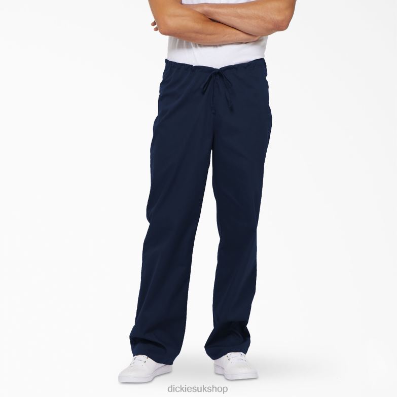Unisex EDS Signature Scrub Pants Men Dickies Navy Blue (NVY) 88T841317 Apparel