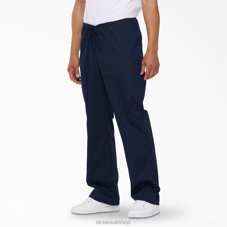 Unisex EDS Signature Scrub Pants Men Dickies Navy Blue (NVY) 88T841317 Apparel