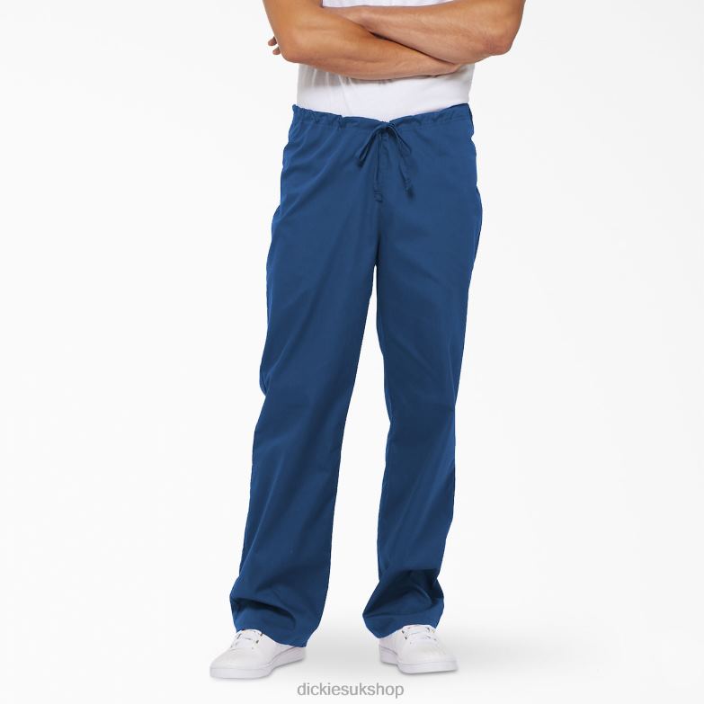 Unisex EDS Signature Scrub Pants Men Dickies Royal Blue (RB) 88T841320 Apparel