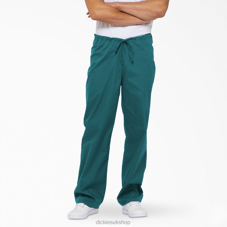 Unisex EDS Signature Scrub Pants Men Dickies Teal (DTL) 88T841308 Apparel
