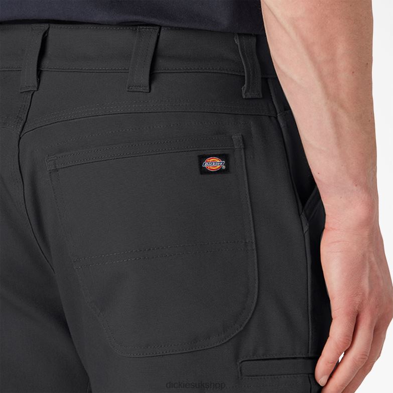 DuraTech Ranger Duck Shorts 11\" Men Dickies Black (BK) 88T84338 Apparel