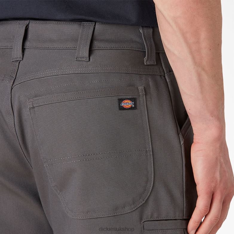 DuraTech Ranger Duck Shorts 11\" Men Dickies Slate Gray (SL) 88T84339 Apparel