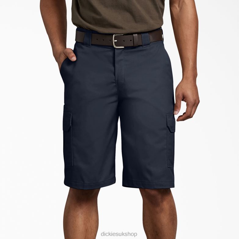 Regular Fit Cargo Shorts 11" Men Dickies Dark Navy (DN) 88T84429 Apparel